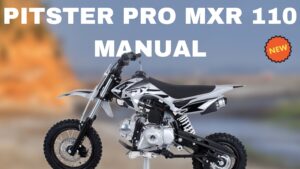 Pitster Pro MXR 110 Manual